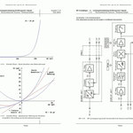 <b>HF-Leistungsbestimmung, Absorptions-Powermeter (4 S.)</b><br />Links: Kennlinie Diodenmesskopf (vergrößerter Ausschnitt im Ursprung); rechts: Blockschaltbild Anzeige- und Auswertegerät;<br />S. 3: grafische Darstellung des Zus...