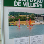 Plage Baignade canoë et Kayak,voile, pêche, promenade Plan d'eau de Villiers sur loir