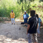 Entspannungseinheit am See Genezareth/ Israel 2022 (Foto privat)