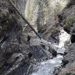 Wilde Schlucht - Strahlen Graubünden Schweiz