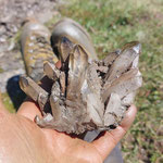 Bergkristall - erstmals am Sonnenlicht