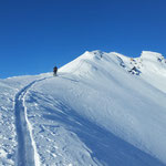 Skitour Piz Tomül Gipfelgrat - Vals Graubünden Schweiz