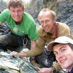 Hannes, Walter und Andri am Strahlen - Graubünden Schweiz