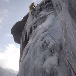 Eisklettern - Vals Graubünden Schweiz