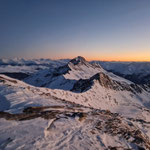 Sonnenaufgang auf dem Frunthorn