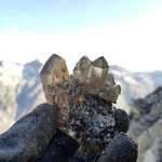 Bergkristall direkt aus der Kluft - Schweiz
