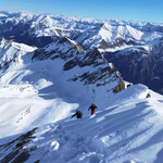 Aufstieg zum Piz Ault