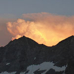 Gewitterwolken im Strahlercampt - Schweiz