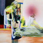 Heaven and earth, the most precious treasures, Oil on canvas 120x100cm，2021