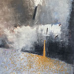 制码法 3 , 布面油画 100x80cm，2019
