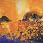 Champs de Provence - mixed media - 100x73 cm - 40P - 2011