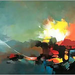 Exploration - 120*250 cm - Acrylic On Canvas - 2019