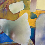 Virtual form  , Oil on canvas 70×50cm，2020