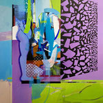 All is back with triumph, Oil on canvas 134×118cm，2021
