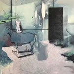 《猴子和羊呢?》,  布面油画  100x80cm，2018