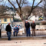 Pétanque - Turnier mit echten Franzosen...
