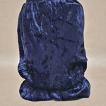 Snood aus Pannesamt in blau ca. 27x50cm 11€