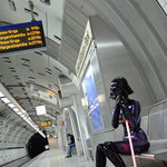 Waiting for the next U-Bahn to the Todesstern