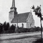 die Kirche in Priemhausen, Ansicht aus: Der schöne Naugarder Kreis, Günther 1927