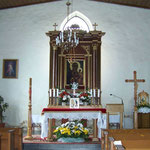 Blick auf den Altar. Foto Juni 2014: Wojciech Janda