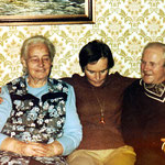 Anna und Walter Herrmann mit einer Tochter.