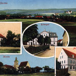 Eine Postkarte von Dorna aus dem Jahr 1901.