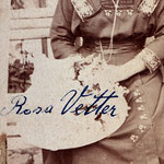 Rosa Bertha Vetter wohl vor ihrer ersten Ehe 1906