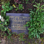 Grabstein von Karl und Maria Neinaß auf dem Ostfriedhof in Wismar