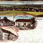 Eine Postkarte von Dorna aus dem Jahr 1904.