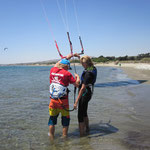 Kitesurfen Lernen bei waveBandits Zypern