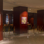 Exhibition scenery at  ANA  InterContinental Tokyo.   "Layers"    2F