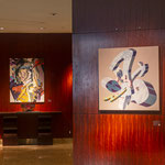 Exhibition scenery at  ANA  InterContinental Tokyo.   "Layers"    2F