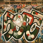 HerzOne graffiti, 1991 Vondelbrug, Vondelpark, Amsterdam