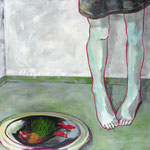 Ulla Nentwig 2012 "Morgenröthe " Acryl auf LW,130x150cm