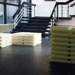 Nentwig 1991 "Es geht oder es geht nicht", Paraffin (800kg), Kubus Hannover