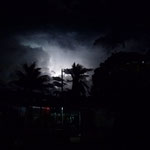 Un orage la nuit