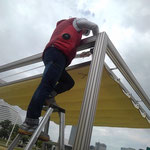 シェード取り付け