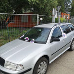 Mystic Festival - hier vielleicht nicht parken, ach, ein Ticket geht noch