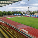 im Fussballstadion von Brest