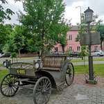 Strassenlaternenkunst in der Gogolia-Street