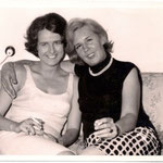 1967, mit Tochter Ursula, Bonn