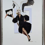 COLLAGE no 6: “FLY!”                                    30 x 40 cm