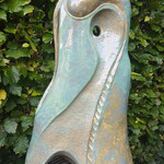 JADE met glazuur    53 cm hoog