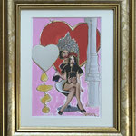 COLLAGE no 4: “MIRROR”                               24 x 30 cm