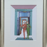 COLLAGE no. 1 “STRIKE a POSE”                   30 x 40 cm