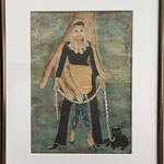 COLLAGE no 10: “WHAT’S NEW PUSSYCAT”     30 x 40 cm