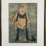 COLLAGE no 10: “WHAT’S NEW PUSSYCAT”     30 x 40 cm
