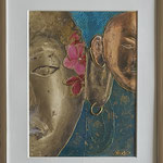 COLLAGE no 8: “LIAO DYNASTIE”                  21 x 30 cm