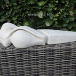 VROUW ZIJLIGGEND (TWEEDELIG) 88 cm