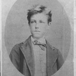 Rimbaud. Copia d'epoca della celebre foto di E. Carjat (archivio Claudel)